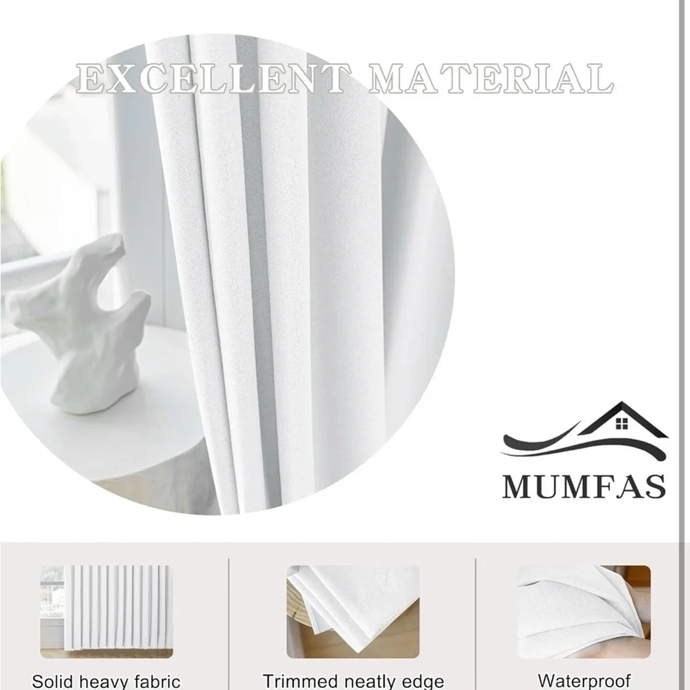 Mumfans pleated curtains 54x72 (018)